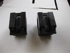 Quickie Q7R Wheelchair Side Guard Mount Brackets Oval Frame Nitrum Q5 Tire