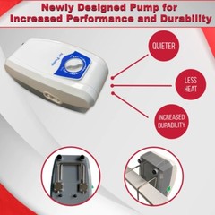 New Hospital Bed Alternating Pressure Mattress Pad Quiet Pump Relieve Bedsore