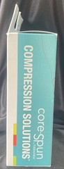 NEW Core-Spun 20-30mmHg Gradient Compression Support Socks Size L Khaki