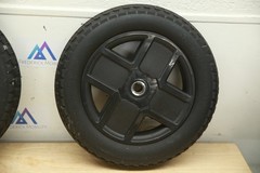 PAIR FLAT-FREE Drive Wheels Tires for Jazzy EVO 613 Power Chairs DGN2005417