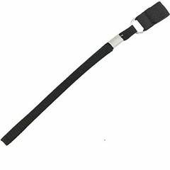 Comfort Axis Walking Cane or Stick Stretchable Elastic Wrist Straps Black 2 Pack