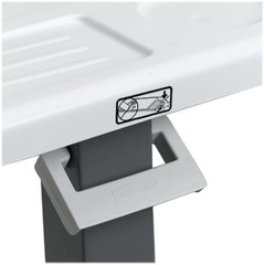 Overbed Table and Hospital Bed Table – Table with Wheels – over the Bed Table