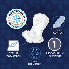 Tranquility Premium Personal Care Pads, Overnight Absorbency, 16 inch, 30 Count