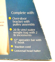ALEX DME Over-Door Traction Unit – Cervical Traction Kit Model 9630