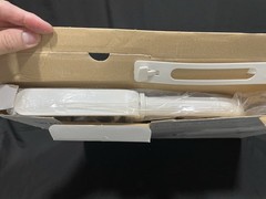 Moen DN7005 16-1/2 in. Multi-Grip Tub Safety Bar in Glacier ~New Open Box~