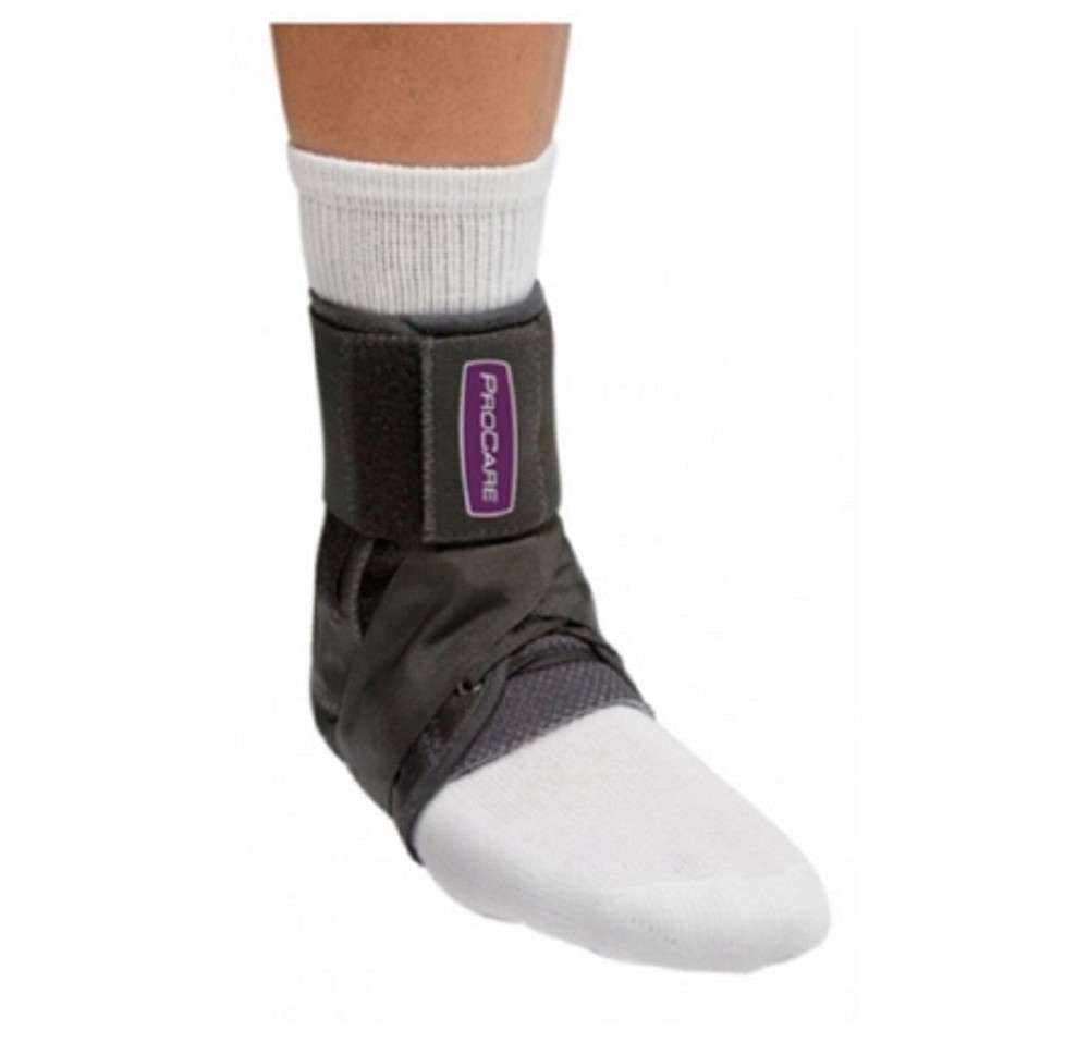 MCK Ankle Support Medium Hook and Loop Closure Left or Right Foot 12-13″