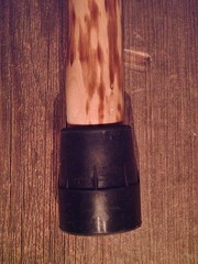 ELK ANTLER handle walking stick cane natural grown MAPLE shaft made in the USA