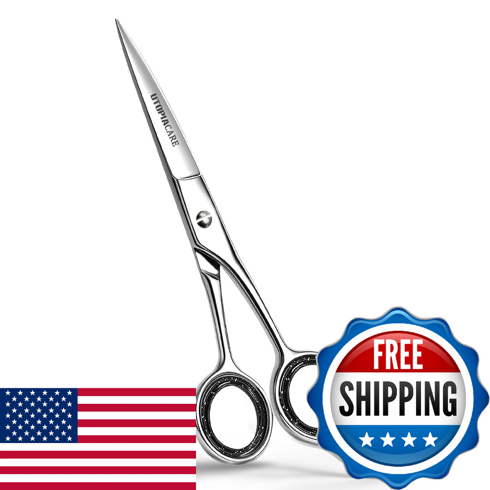 Utopia Care Hair Scissors Professional- 6.5Inch Stainless Steel Hair Shears