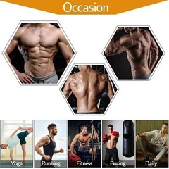 Men Tummy Slim Body Shaper Neoprene Sauna Sweat Belt Waist Trainer Fat Burner US