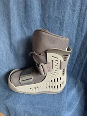 Ossur Rebound Air Walker High Top Ankle Foot Walking Brace Cast Pump Boot Small