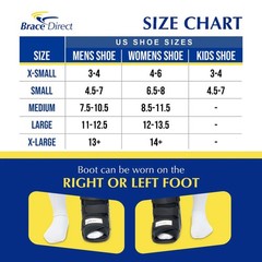 Brace Direct Air Cam Walking Boot Tall PDAC Approved Adjustable Stabilization