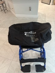 Electric folding wheelchair light weight aluminum