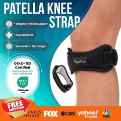 PhysFlex 2 Pack Knee Brace Black