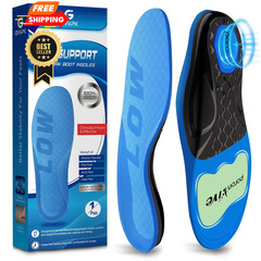 280+lbs Plantar Fasciitis High Arch M(Men’s 8-9/ Women’s 9-10)–275mm, Blue