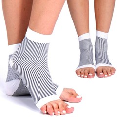 Arch Support Joint Heel Pain Relief 2 Pairs Unisex Foot Sleeves Reduce Swelling