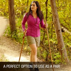 Handcrafted Wood Walking Stick, Twisted Oak, Ergonomic Style Handle, for Men …
