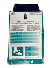 Med Spec 264014 Medium Size ASO Ankle Stabilizer – Black Fast Shipping