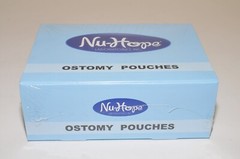 16 Nu-Hope Deep Convex Ostomy Pouches & Skin Barrier Med Oval Foam Drainable