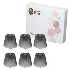 FCS Pack of 6, 3.0 Sleeve compatible with Signia Cros Pure Charge&Go T 3AX S/M/P