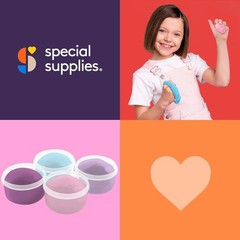 Vibrant Unicorn Colors Therapy Putty Set – 4 Strengths for Hands & Stress Relief