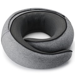 MIAGLACE Travel Pillow with Hood (Dark Gray) – for Airplane Dark Gray,