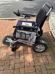 Silver / Black electric automatic wheelchair-Electra 7 HD