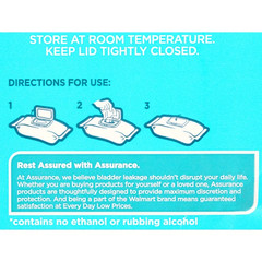 (2 PACK) Premium Disposable Washcloths Pre-Moistened Body Wipes, 192 Count, XL