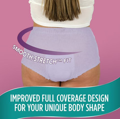 Assurance Women’s Incontinence & Postpartum Underwear, 2XL, Absorb(54 Count)