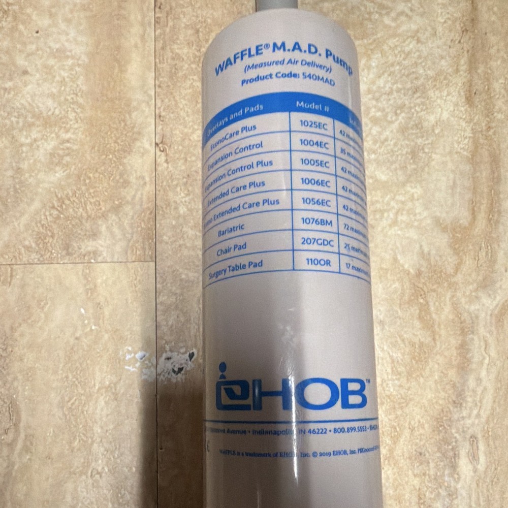 EHOB WAFFLE M.A.D. Manual Air Delivery Pump 540MAD Gray Plastic