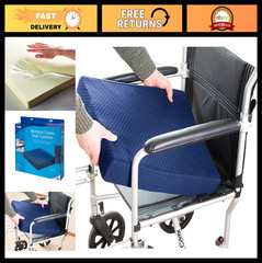 Memory Foam Seat Cushion for Office Chair & Wheelchair – Comfortable Chair Pad 1