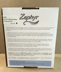 Zephyr By Dry & Store Hearing Aid Dryer w/ 3 Extra Dry-Brik Refills Dehumidifier
