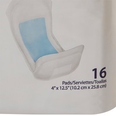 Bladder Control Pad Surecare 12.5 Inch Length Heavy Absorbency Polymer CS/96