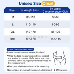 Medical-Grade Lumbar Support Belt for Back Pain Relief with Steel Plates、M-XXL