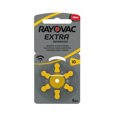 60 pcs A10 10 Size 10 PR70 Rayovac Extra Card 1.5V Zinc Air Hearing Aid Battery