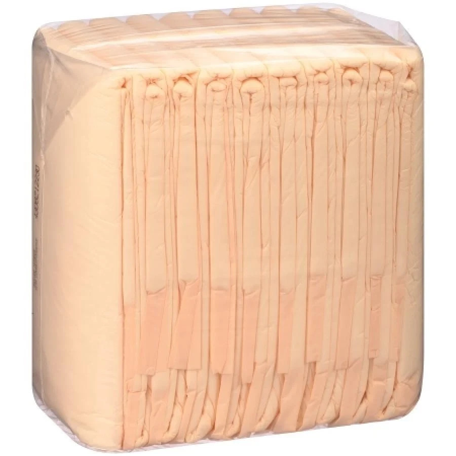 Attends Care Night Preserver Underpad 30×36 In Peach Disposable Heavy Absorb 100