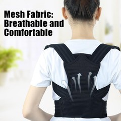 Posture Corrector for Kids Adjustable Back Straighter with Shoulder Small