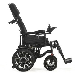 All Terrain Electric Wheelchair Foldable with 17.7 in Seat up to 330 lbs