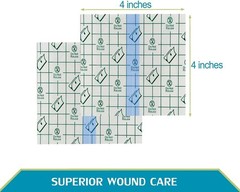 50 Pcs Waterproof Shower Protector Bandage 4X4 Inch For Chest Chemo Dialysis NEW