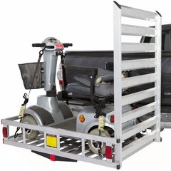 Silver Spring Aluminum Scooter Wheelchair Carrier 500 lb Hitch Mount Ramp