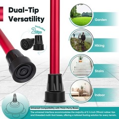 Enhanced Walking Cane (Thicker & Longer) – Foldable, Adjustable, Collapsible,…