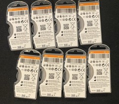 Duracell Size 13 Activair Hearing Aid Batteries 64 Count Exp 06/2028 New EASYTAB