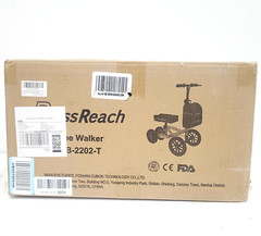 BlessReach All Terrain Foldable Heavy-Duty Knee Scooter Walker Senior 300lb