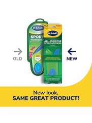 Dr. Scholls Sport Massaging Gel Advanced Shoe Insoles Women Size 6-10 (1 PAIR)