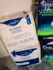 4 Packs (60 Count) Tena Prevail Dry Comfort Underwear Size Large 44″- 55”