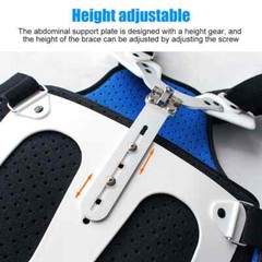 New Fixed Spinal Adjustable Back Brace Kyphosis Mild Scoliosis Post Support