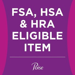 54×2 Pack Poise Incontinence Pads for Women – 12 Hours Odor Control & Comfort