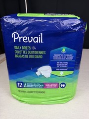 Prevail Daily Briefs Size A Bariatric Ultimate Absorbency 12 Ct