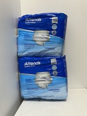 LOT OF 2 Attends Underwear Incontinence Pants Max Absorbency XL 58-68 in 14 Pack