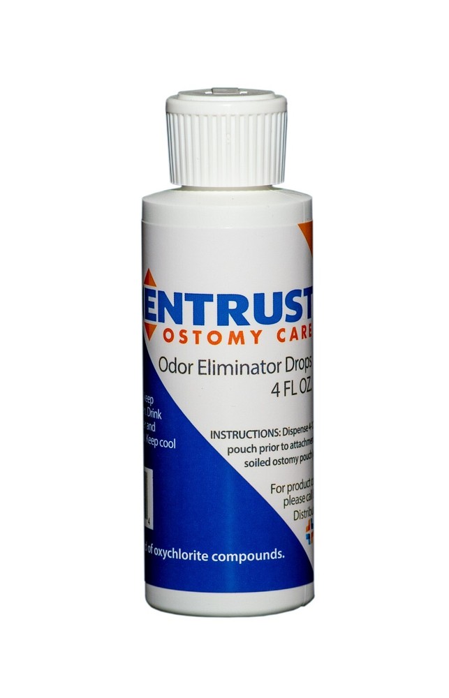 Entrust Ostomy Care Odor Eliminator Drops 4oz Bottle – 6602