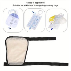 Non-Woven Drainage Bag Holder, Breathable Peritoneal Dialysis Catheter Leg Pouch